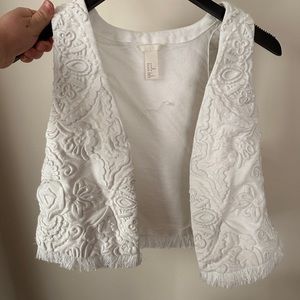 H&M White vest